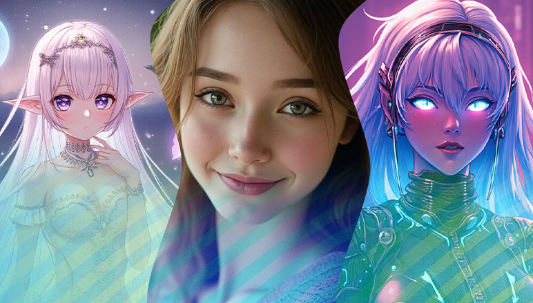 AI girlfriend banner